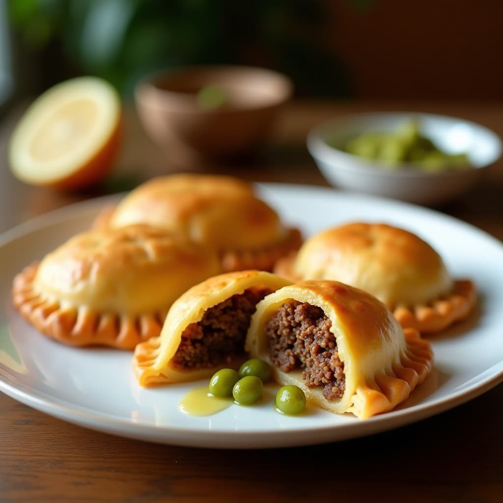 Empanadas de Yuca con Relleno de Carne Molida y Aceitunas: Receta Venezolana Sin Harina