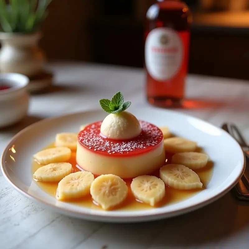 Halva de Sémola y Dátiles con Helado de Rosa: Postre Persa Sin Lácteos