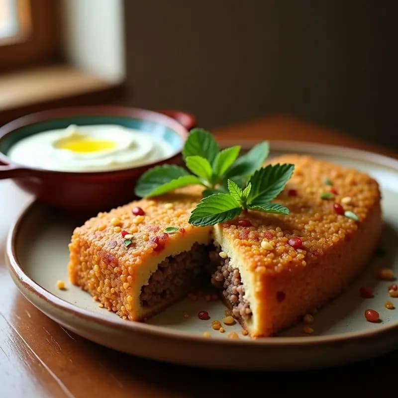 Kibbeh de Quinoa y Cordero: Receta Árabe Alta en Proteína en Horno