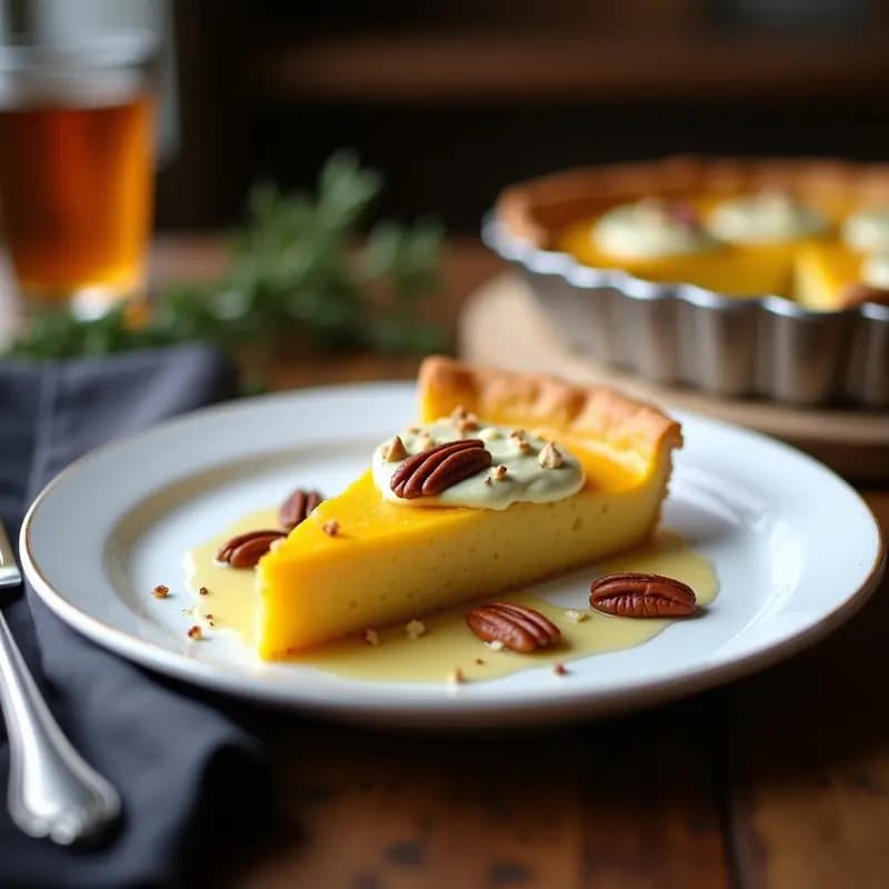 Tarta de Polenta y Queso Azul: Postre Italiano Dulce-Salado para Ocasiones Especial