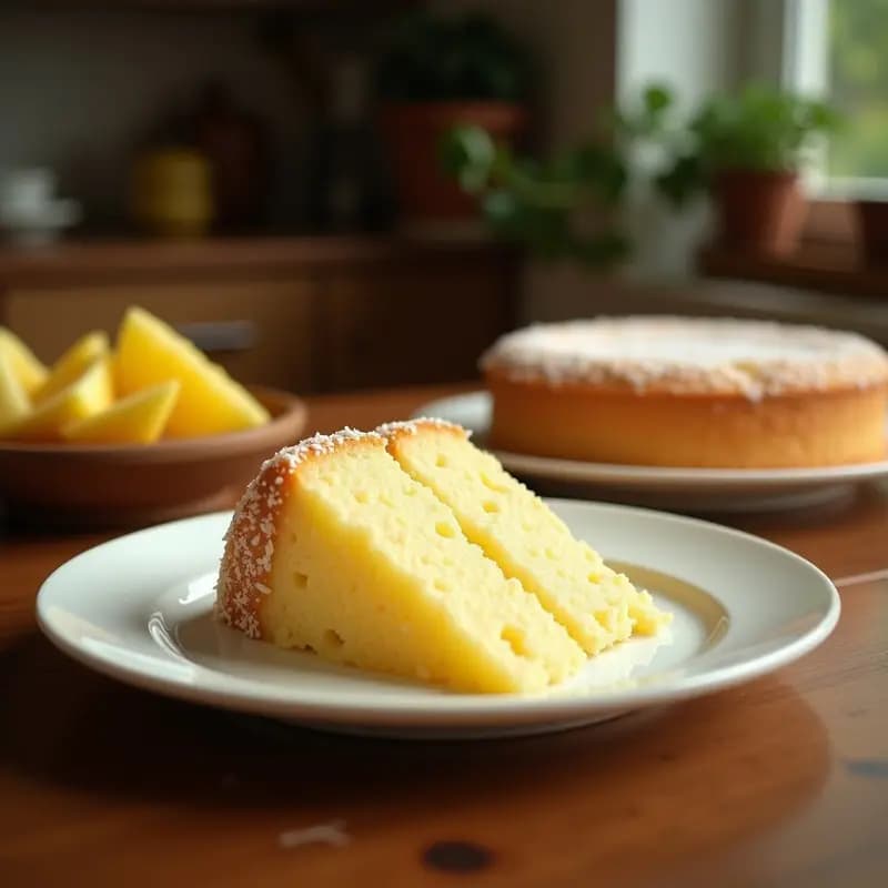 Tres Leches de Coco y Piña: Postre Centroamericano Sin Lactosa y Sin Horno
