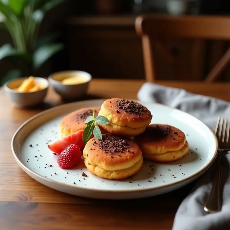 Galletas de Polvo de Cacao y Semillas de Chía con Centro de Mermelada de Guayaba: Postre Sin Harina
