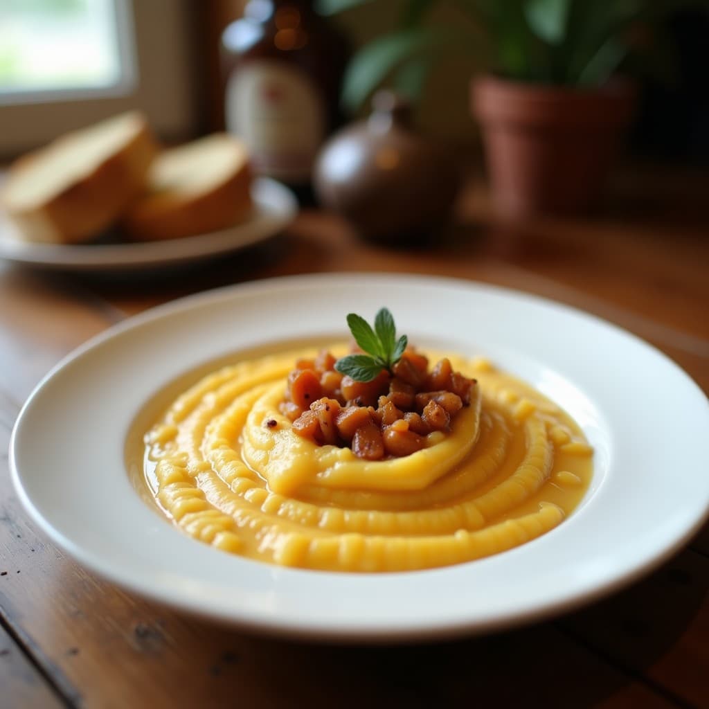 Puré de Boniato y Castañas con Toque de Canela: Receta Otoñal en Olla Lenta