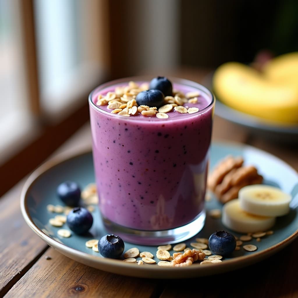 Batido para Estudiar y Tener Energía Sostenida