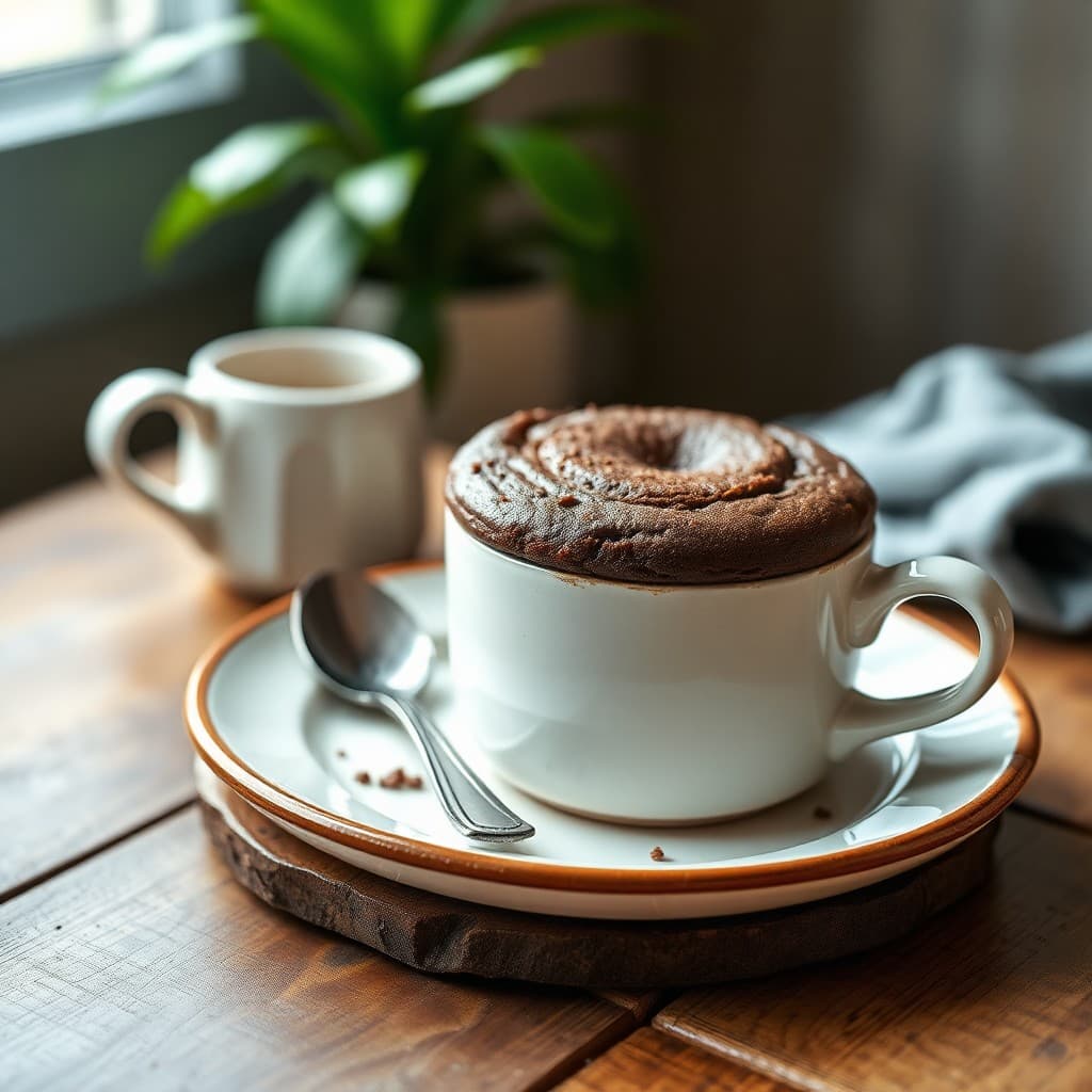 Brownie al Microondas (Mug Cake)