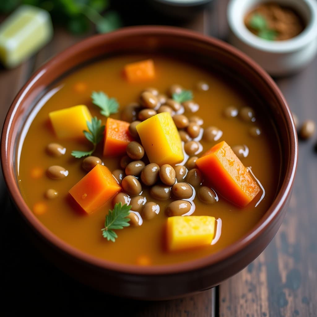 Dahl de Lentejas Rojas: Curry Fácil y Económico