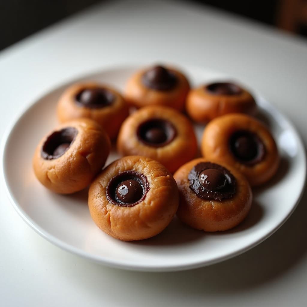 Donettes de chocolate saludables al horno, receta fácil y rápida para desayunos o meriendas saludables
