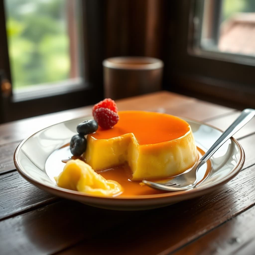 Flan de Huevo Casero