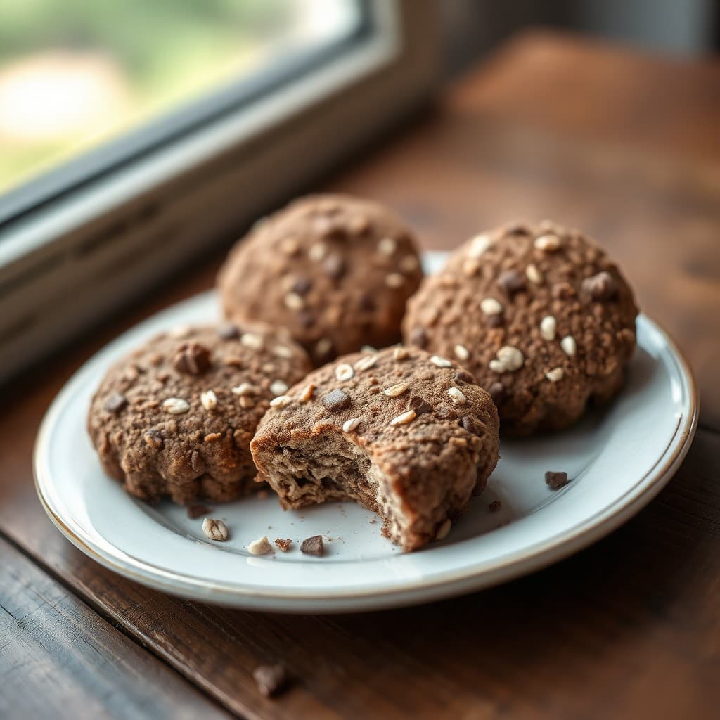 Galletas de Avena y Chocolate