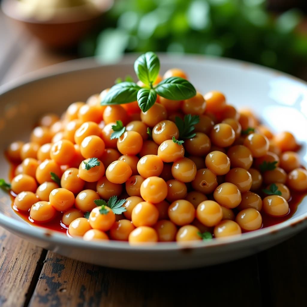 Garbanzos Esparragados