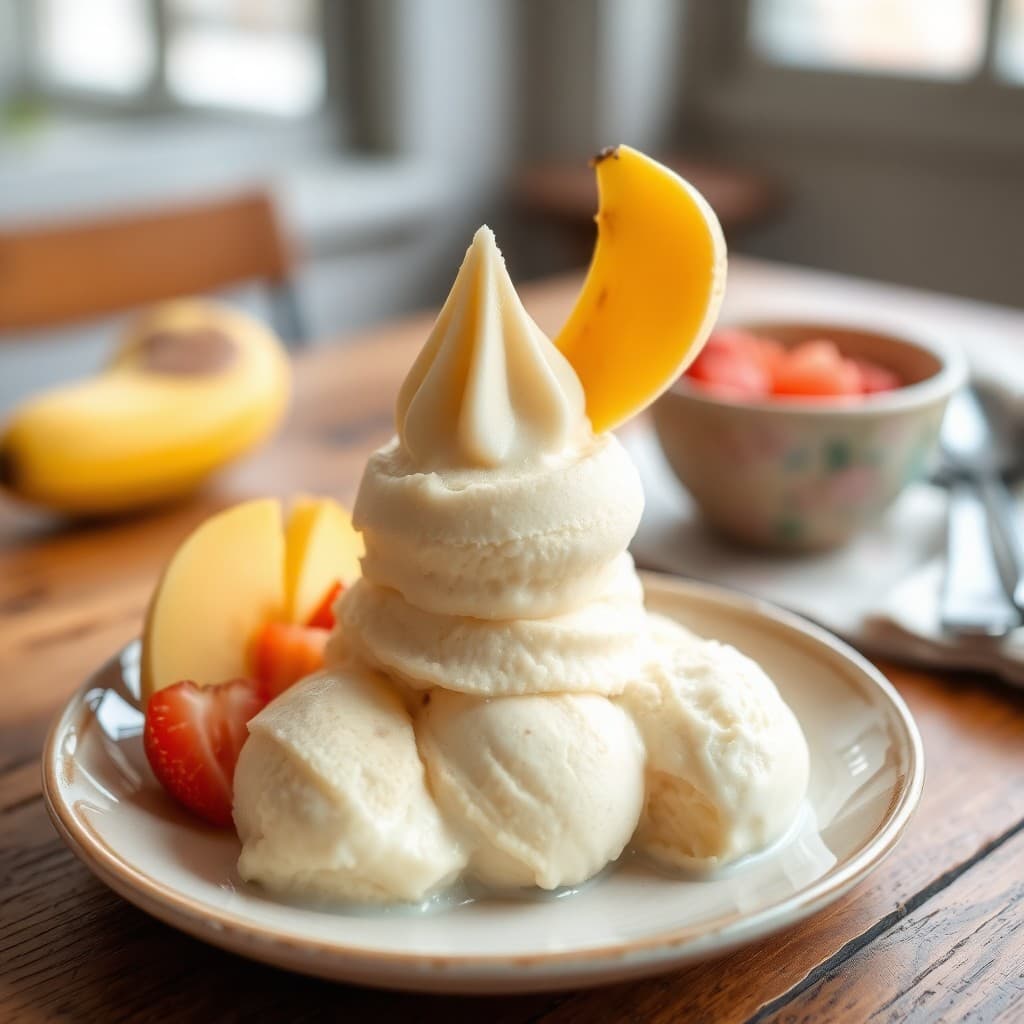Helado de Plátano (Nice Cream)