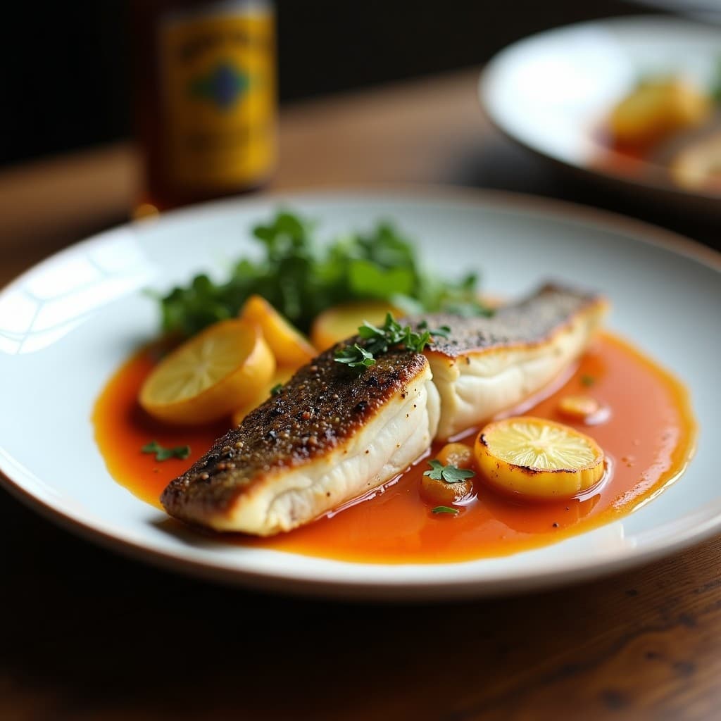 Lubina al horno con patatas y limón, receta fácil y saludable de pescado