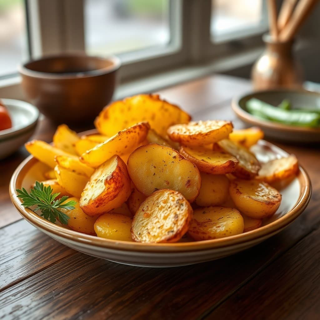 Patatas Deluxe (Gajo) Especiadas en Air Fryer