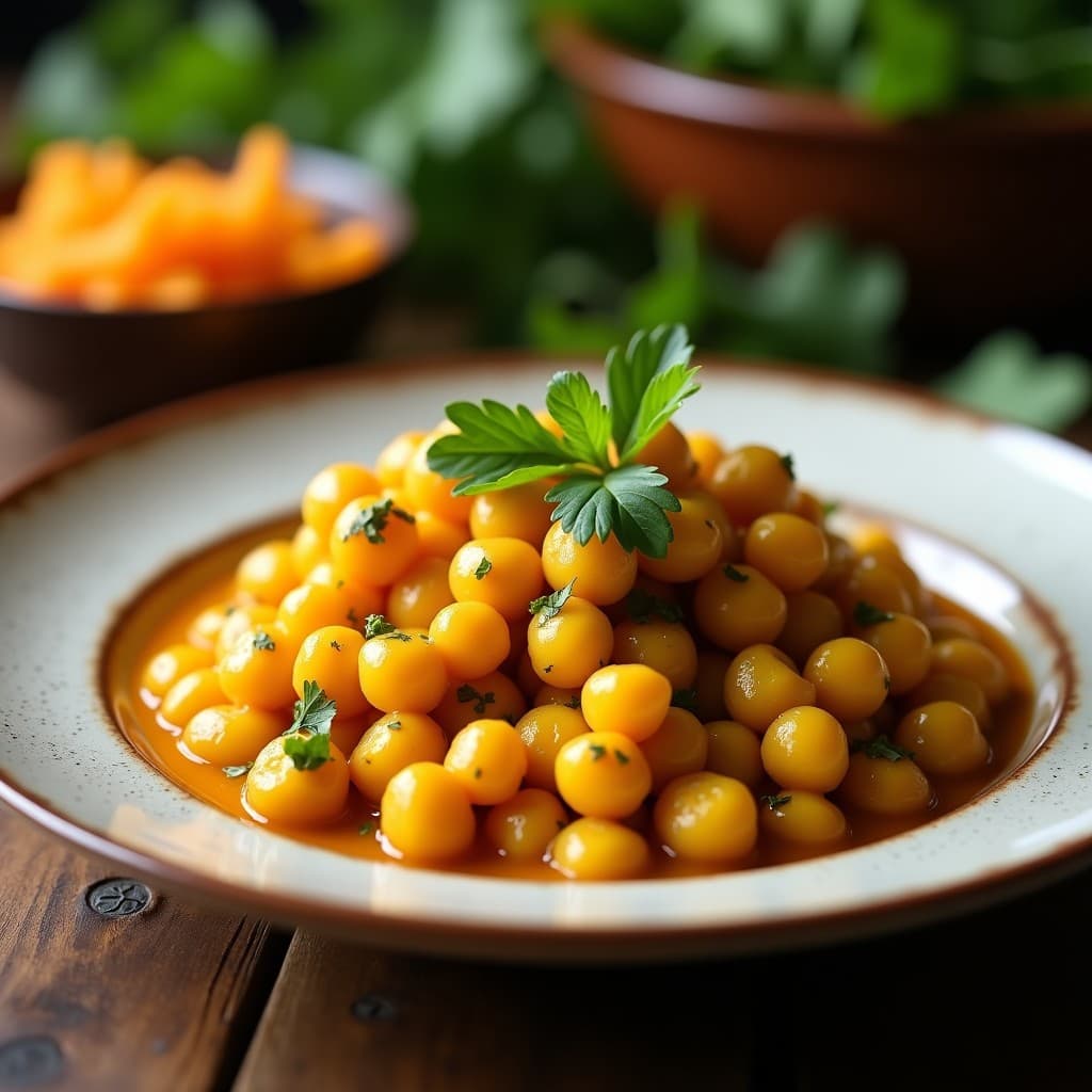 Curry de Garbanzos Exprés en 15 minutos