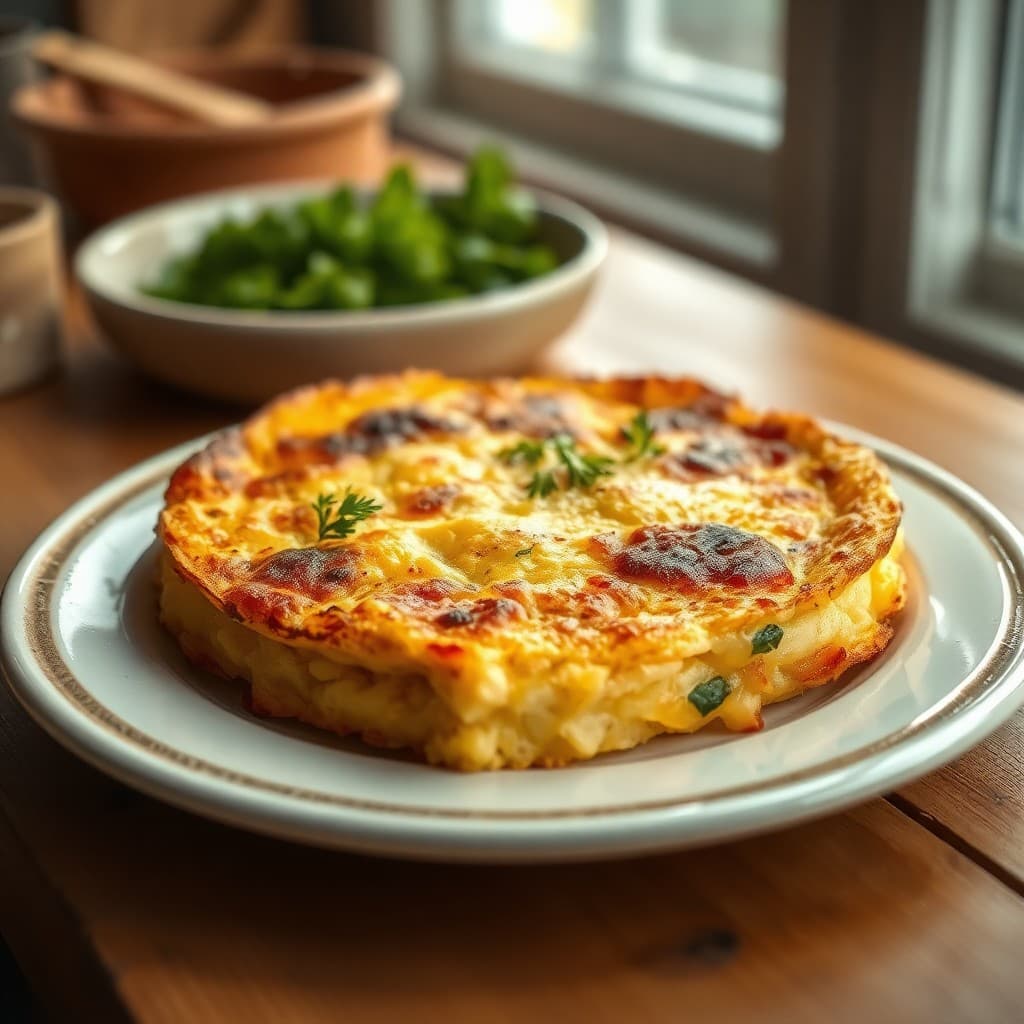 Tortilla de Patatas en Microondas (Ligera)