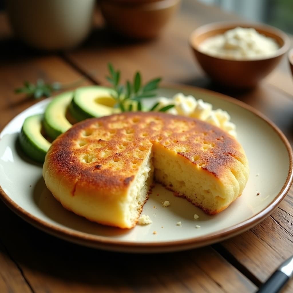 Arepa de Harina de Almendra Keto: Receta Venezolana Sin Gluten en 20 Minutos