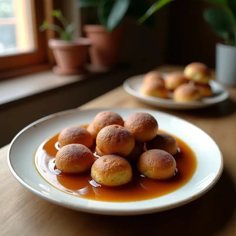 Bolitas redondas de color marrón oscuro con centro cremoso, rebozadas en coco rallado y cacao, sobre un plato blanco rústico con detalles de almendras fileteadas. Postre sin azúcar y sin horno.