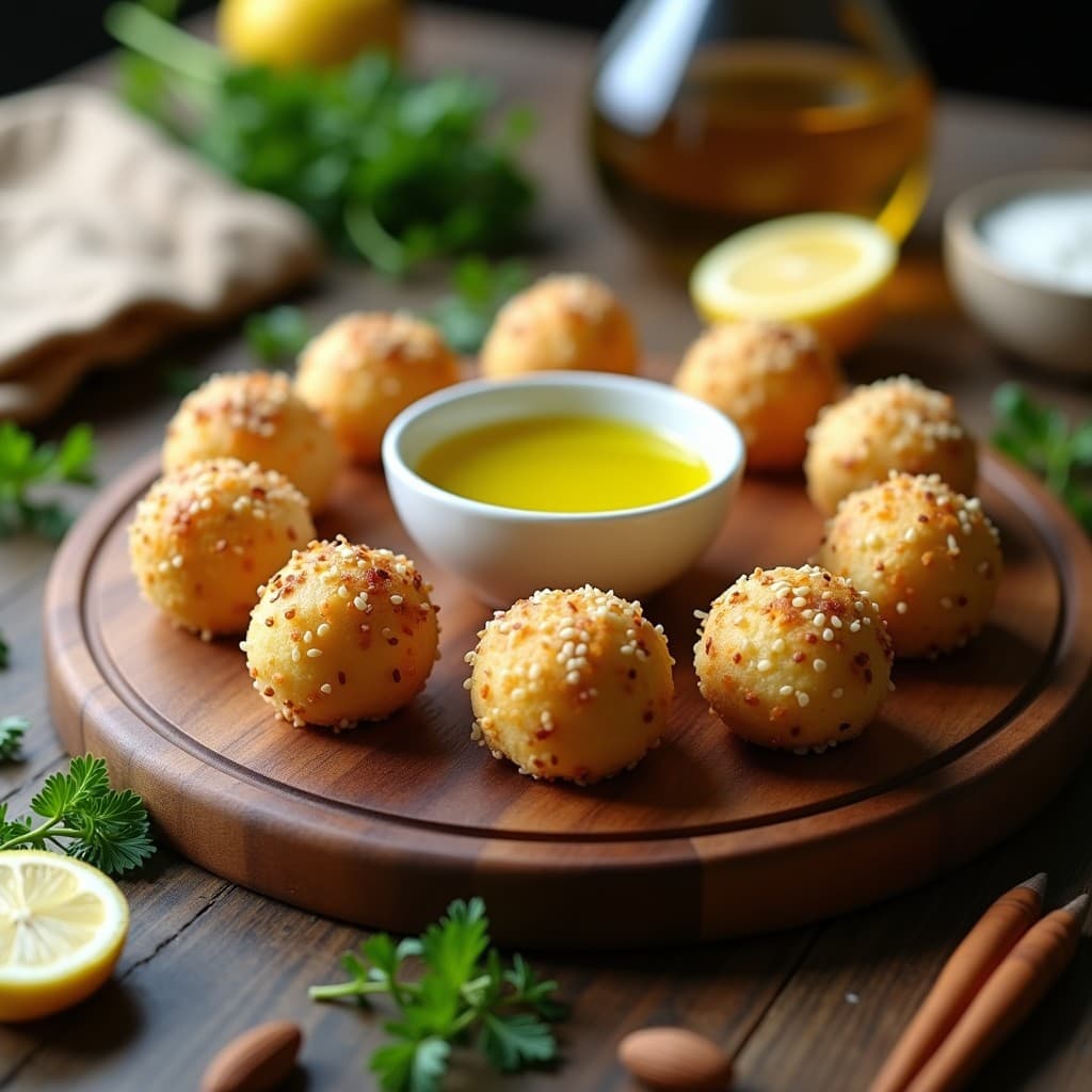 Bolitas de Queso de Almendras y Hierbas: Aperitivo Keto y Sin Lactosa en 10 Minutos