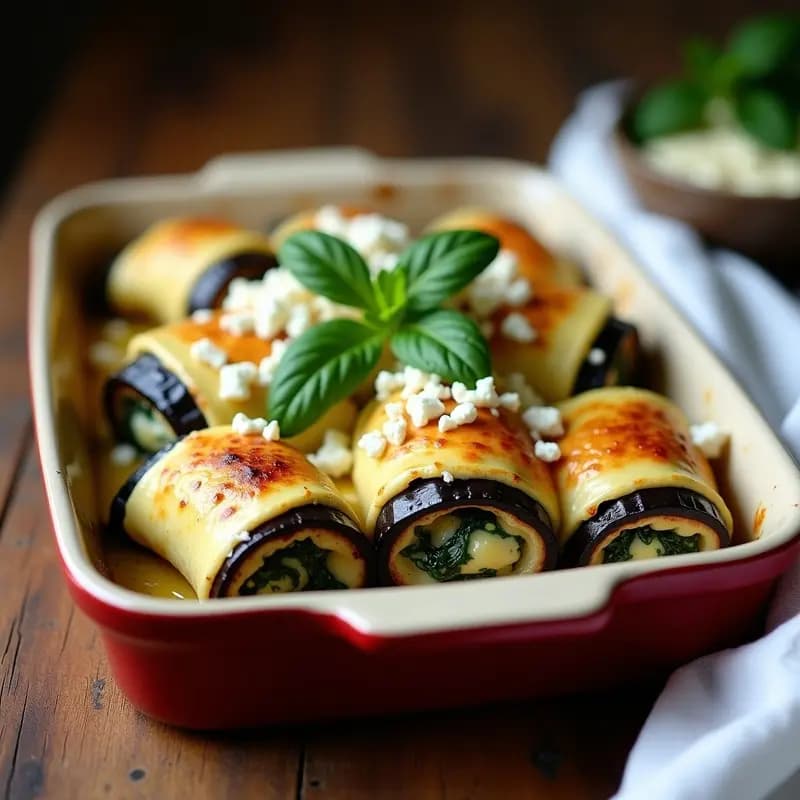 Canelones de Espinacas y Queso Feta con Bechamel de Avena: Receta Griega Sin Gluten