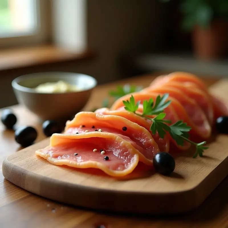 Embutido de Atún y Aceitunas: Tapa Española Keto y Sin Cocción