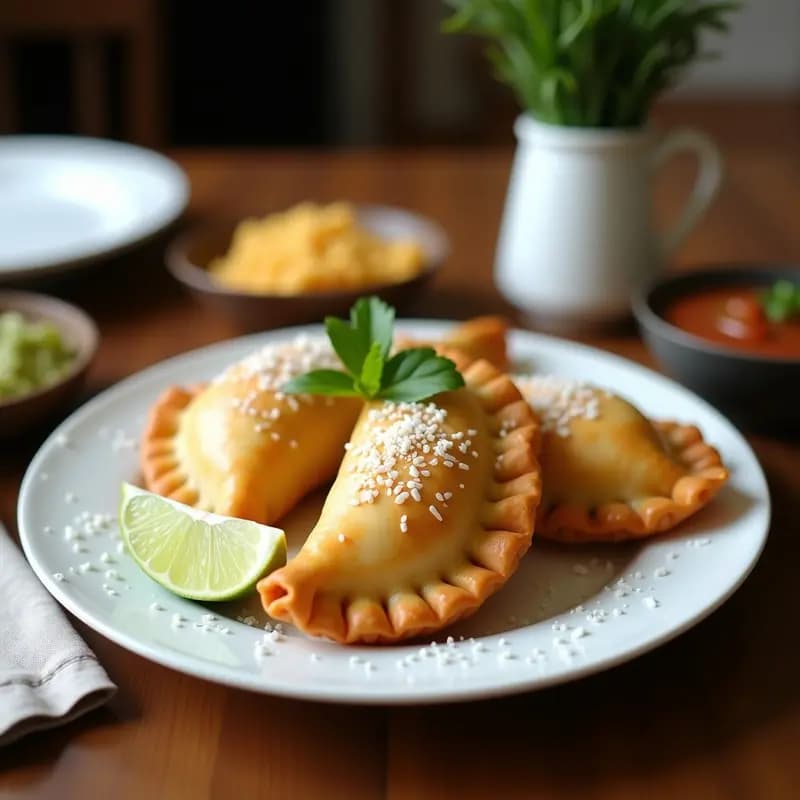 Empanadas de Pesoa (Pez) con Salsa de Coco y Limón: Receta Brasilera Crujiente en Airfryer