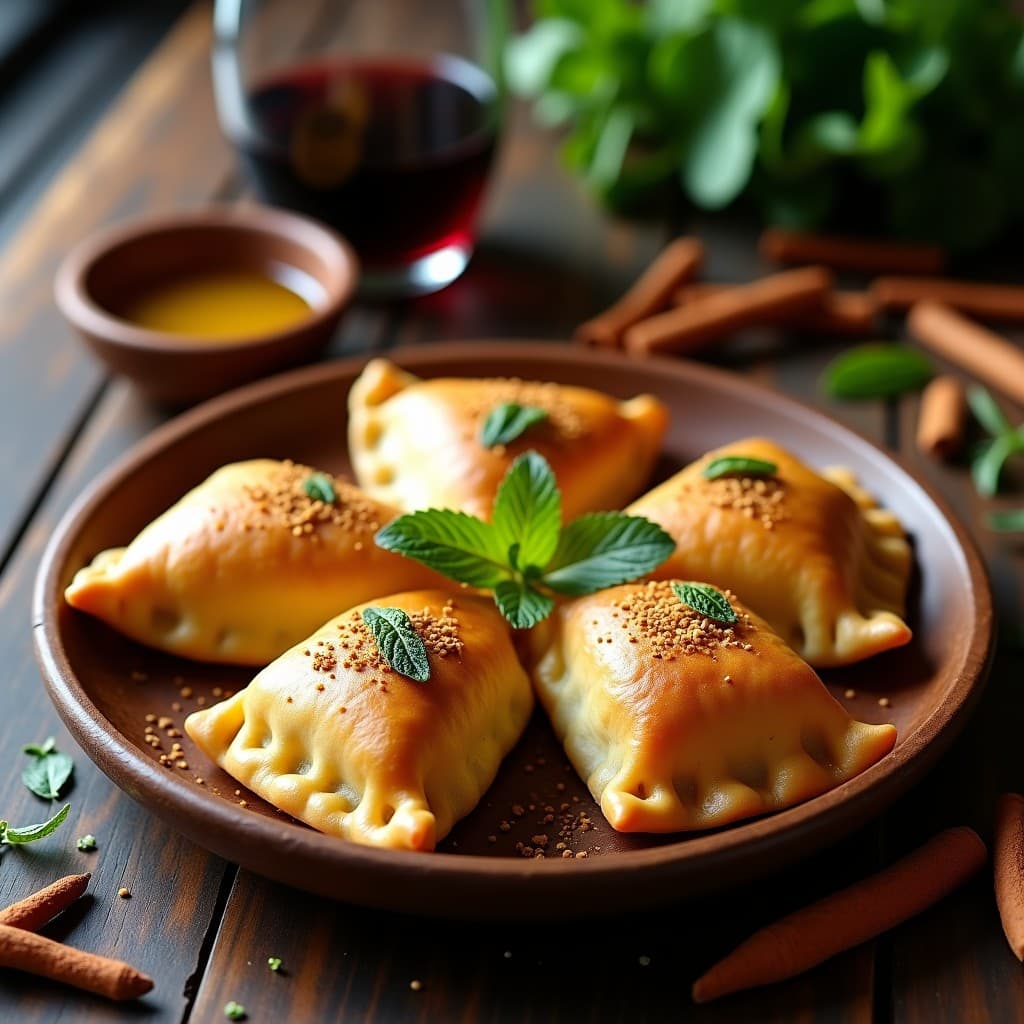 Empanadas de Masa de Yucca Rellena de Carne de Canguro: Receta Australiana en Olla Express