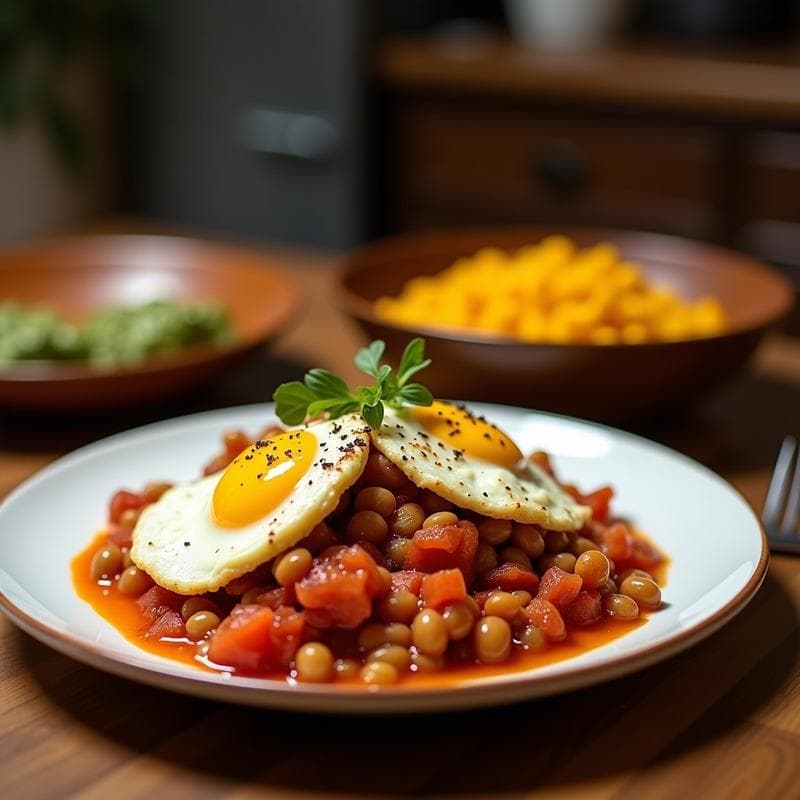 Ensalada fría de papa morada en cubos, huevos de codorniz cortados por la mitad con yema cremosa, cebolla morada en juliana, tomates perla y cilantro fresco, todo aliñado con aceite de oliva y limón. Plato colorido y vibrante típico de la cocina peruana keto sin gluten, servido en un bol de barro.