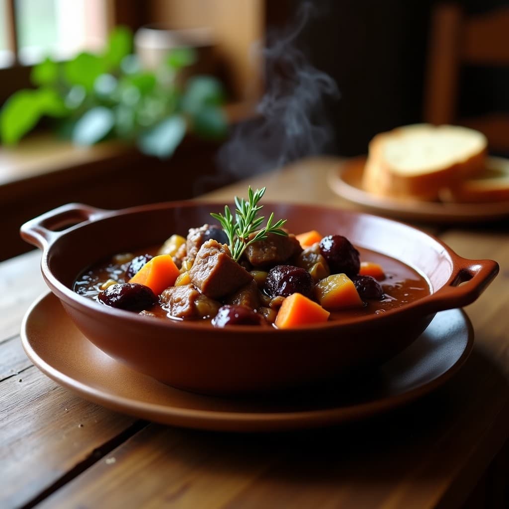 Estofado de Ternera con Cerveza IPA y Ciruelas: Receta en Olla Lenta con Sabor Intenso