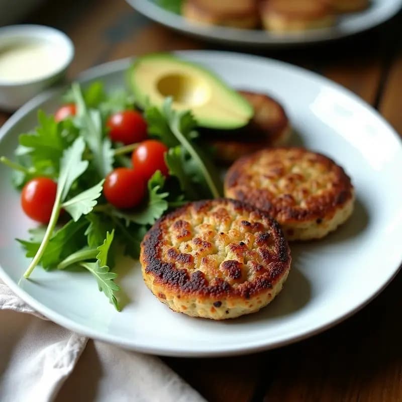 Hamburguesas de Almendra y Champiñones Portobello: Receta Keto y Sin Gluten en Thermomix