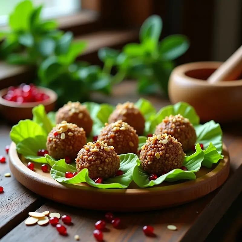 Kibbeh Naye de Cordero y Bulgur: Receta Libanesa Crudivegana con Especias Auténticas
