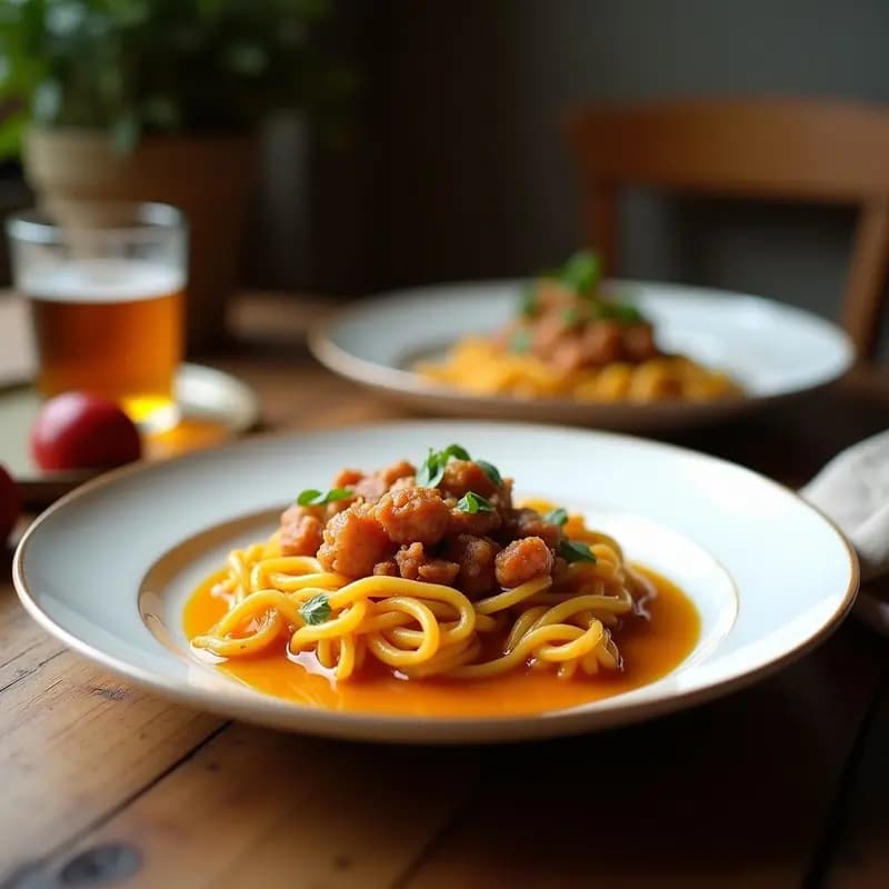 Plato blanco con lokma griego dorado y crujiente, bañado en almíbar de miel y canela, servido con una rama de canela y hojas de menta fresca. Receta tradicional frita en aceite de oliva.