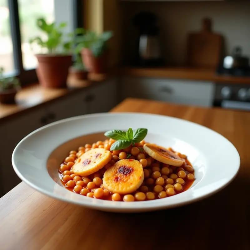 Plato de panelle sicilianas doradas y crujientes, cortadas en rectángulos, con alcaparras y perejil fresco espolvoreado, servidas sobre papel de horno rústico. Aperitivo italiano sin gluten.