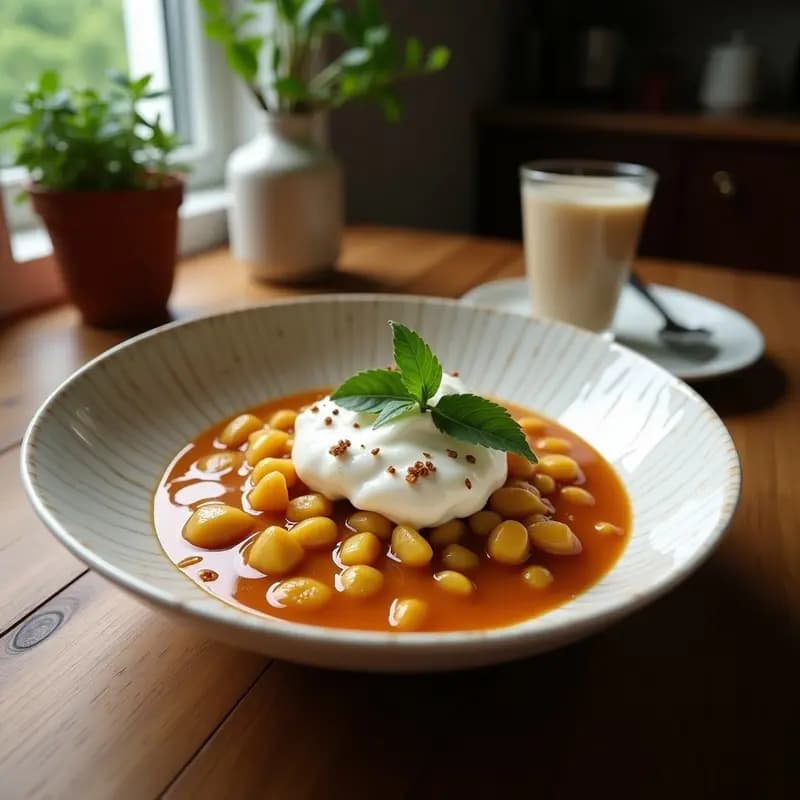 Panna Cotta de Té Chai y Speculoos: Postre Italiano Sin Horno con Toque Especiado