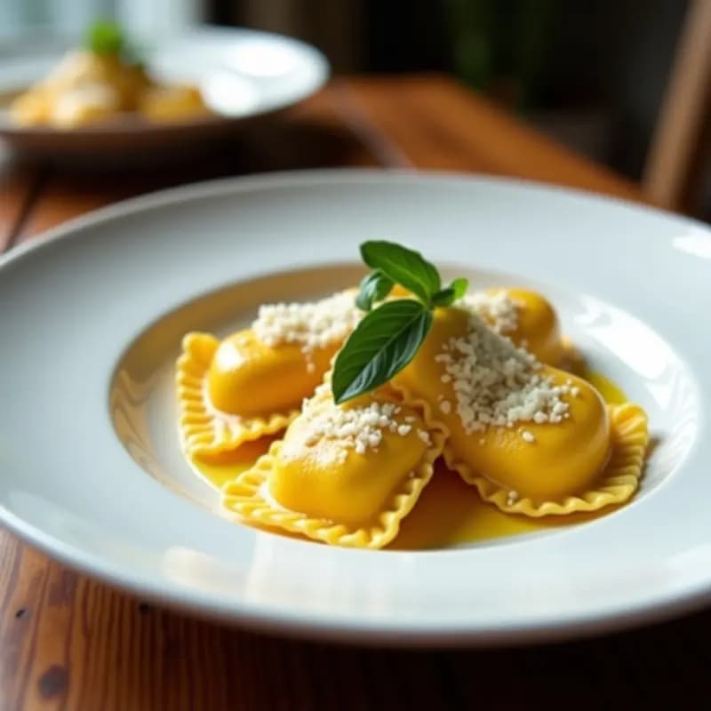 Ravioli de Calabacín y Queso de Cabra con Mantequilla de Salvia: Receta Italiana Keto