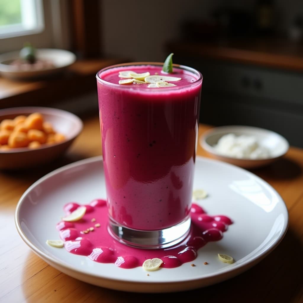 Smoothie de Remolacha y Coco: Bebida Detox y Energizante para el Pre-Entreno