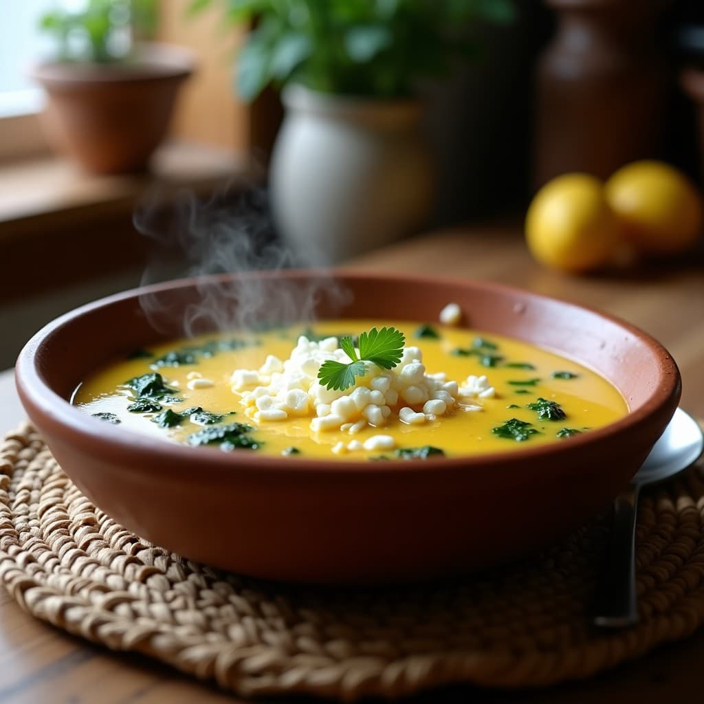 Sopa de Miscua con Espinacas y Queso Feta: Receta Argentina Tradicional en 30 Minutos