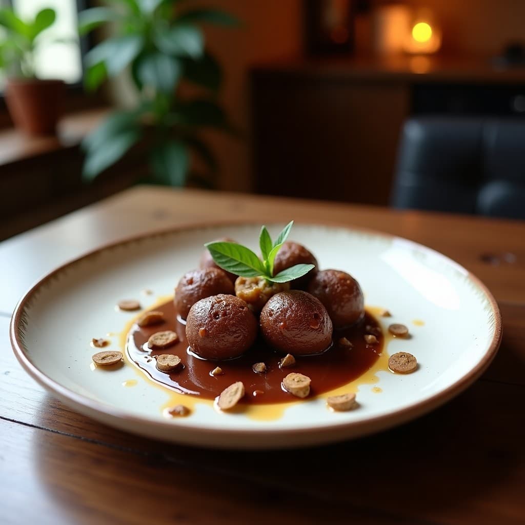 Trufas de Higo y Queso de Cabra con Cobertura de Cacao: Postre Mediterráneo Sin Azúcar