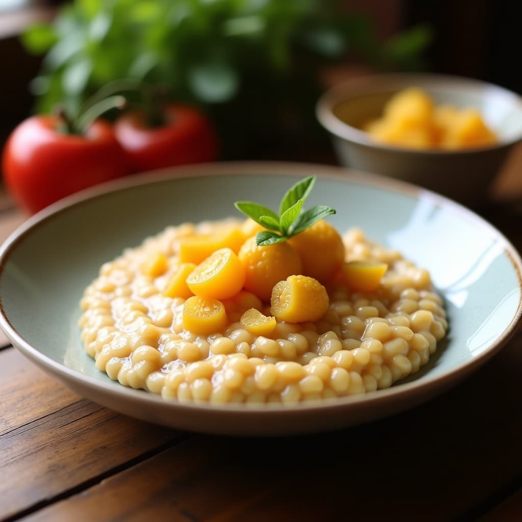 Porridge de Avena y Frambuesas