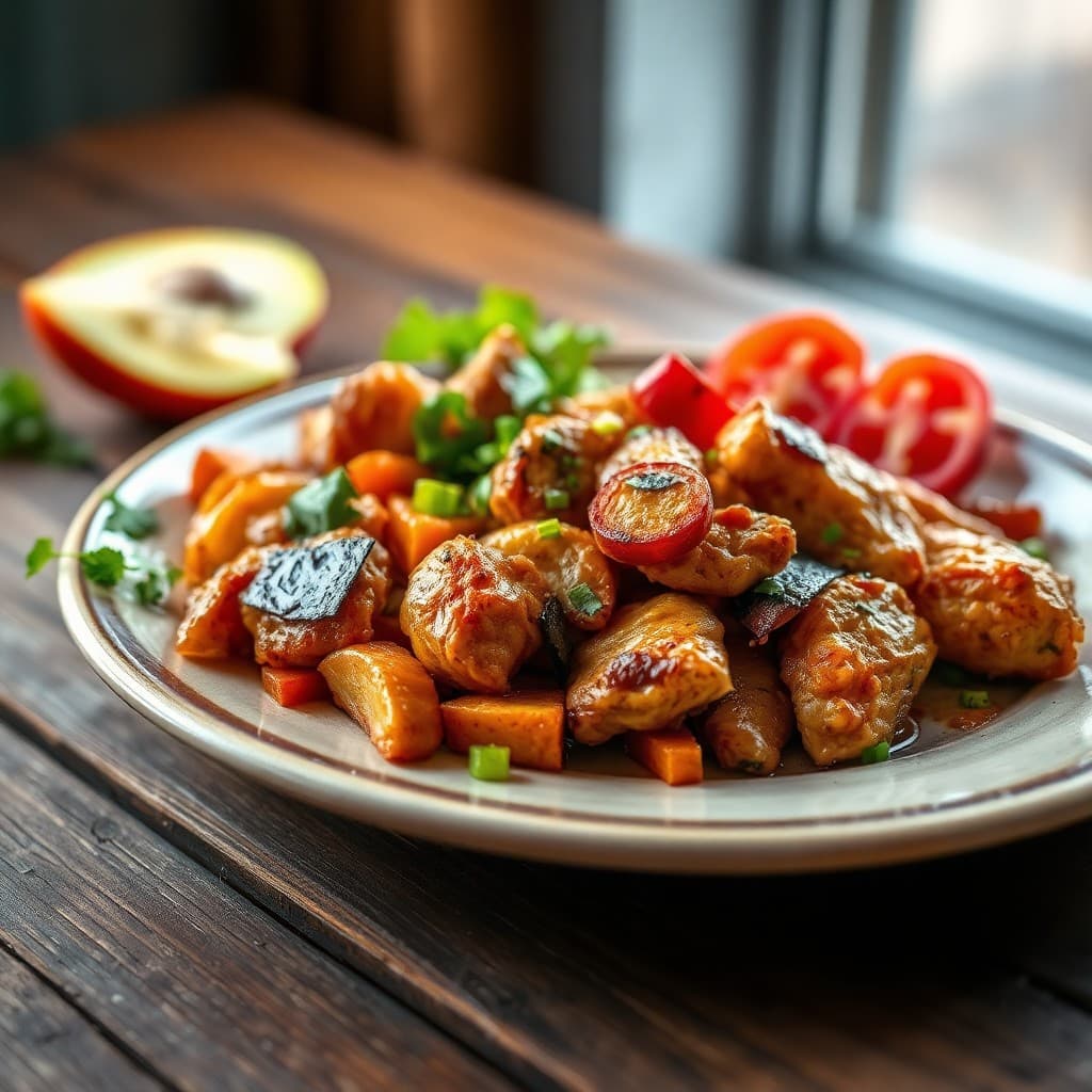 Fajitas de Pollo Caseras