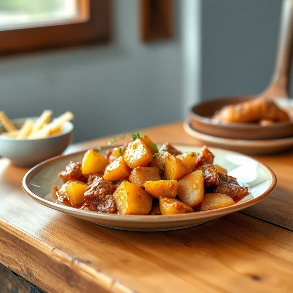Guiso de Patatas con Costillas