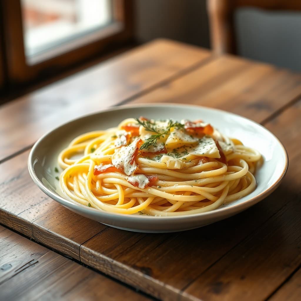Carbonara Auténtica (Sin Nata)