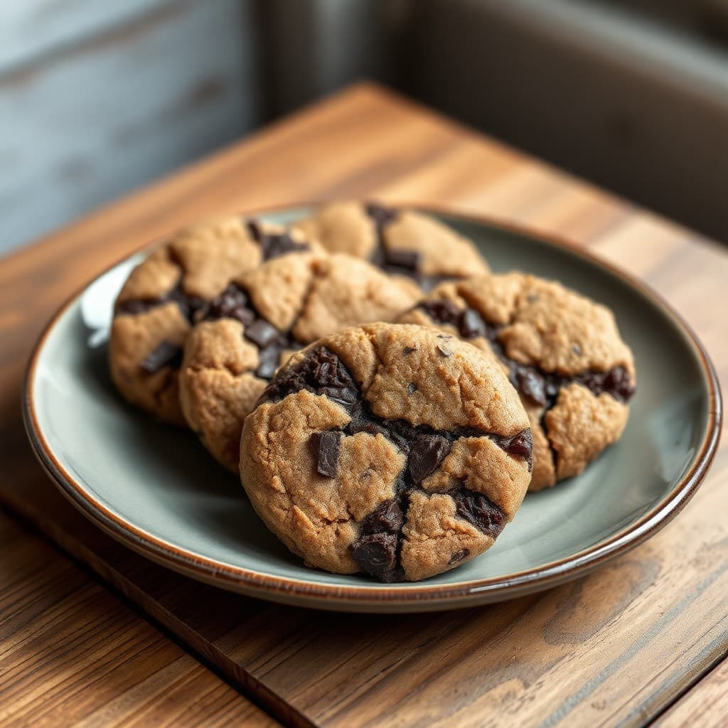 Galletas Keto de Almendra y Chispas de Chocolate