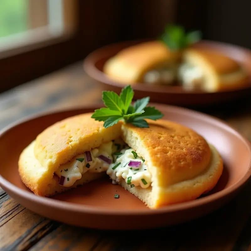 Arepas de Harina de Castaña con Queso de Anacardos: Receta Venezolana Keto y Sin Lactosa