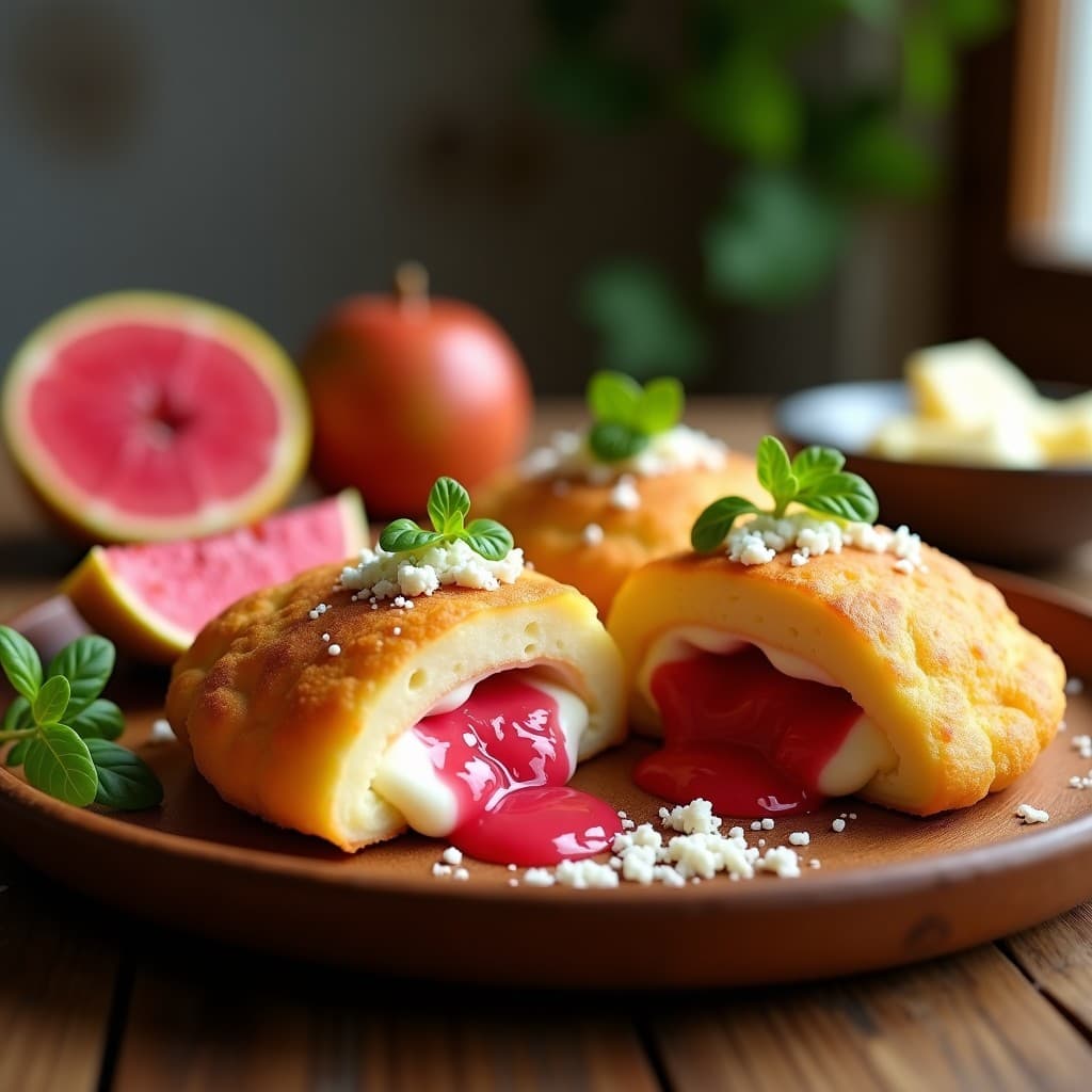 Arepas de Yuca Rellenas de Queso y Guayaba: Receta Venezolana sin Gluten en 20 Minutos
