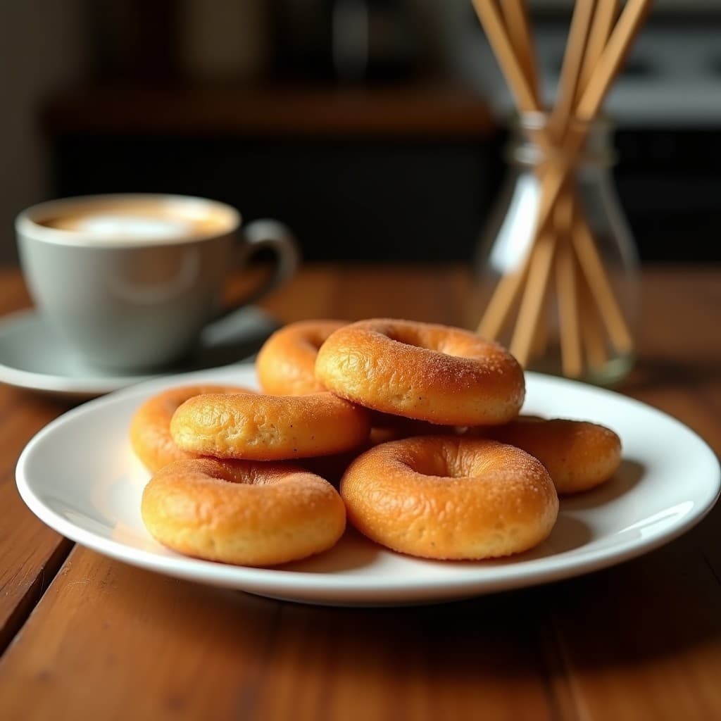 Barritas energéticas keto de café y avellanas cortadas en porciones rectangulares, con trozos de avellana tostada en la superficie, sobre un fondo de madera rústica con granos de café esparcidos.