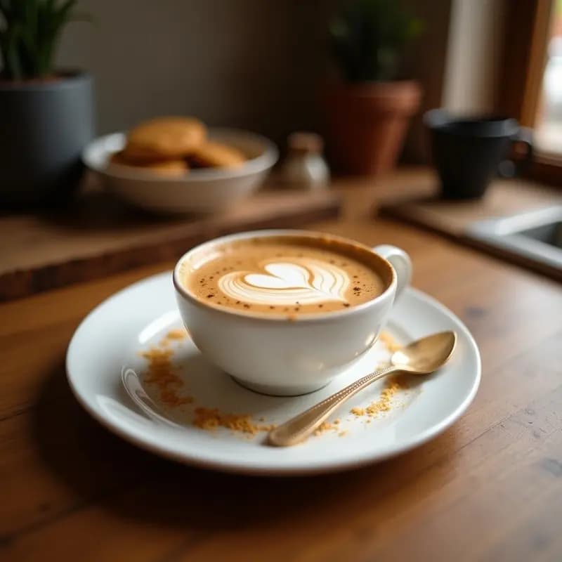Bebida de Avena y Canela con Toque de Vainilla: Latte Vegetal Casero