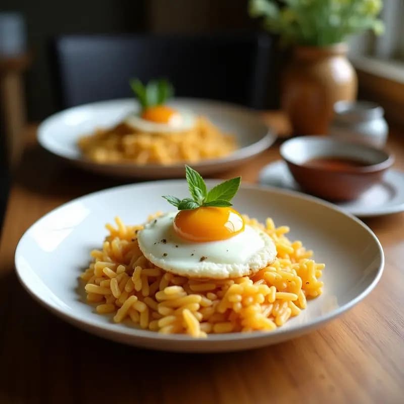 Bowl de Arroz de Coliflor y Huevo de Codorniz con Aderezo de Miso: Receta Keto para Llevar