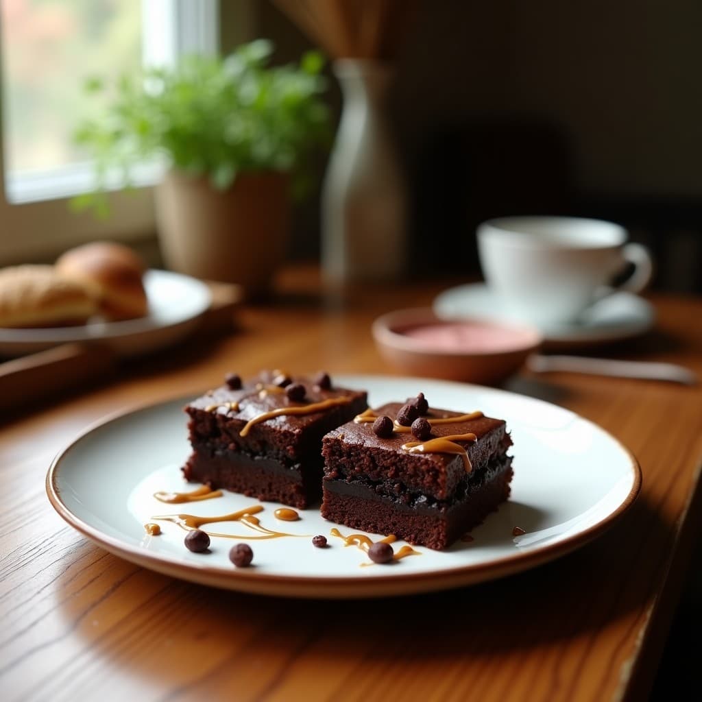 Brownies de Garbanzo y Chocolate Negro 90%: Postre Keto Sin Harina y Rico en Fibra