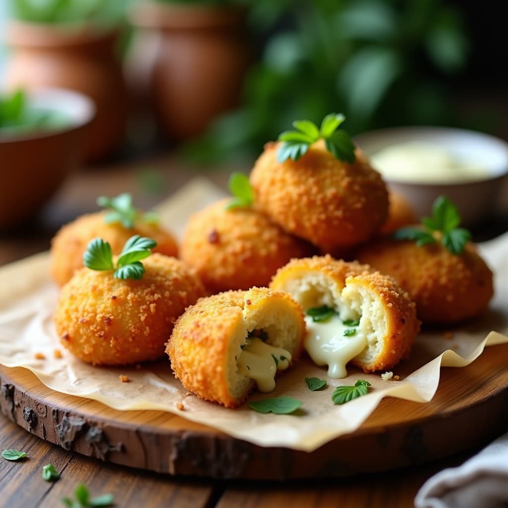 Croquetas de Alcachofa y Parmesano Vegano: Receta en Airfryer con Bechamel de Avena