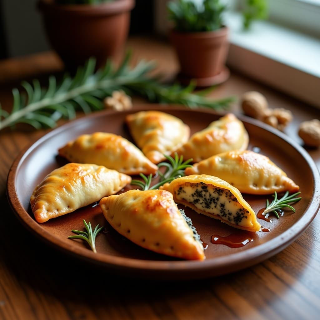 Empanadas de Termita y Queso Azul: Receta Gourmet Sostenible en Airfryer